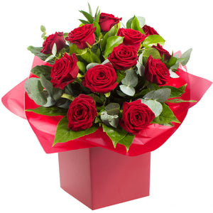 To the One I Love — Red Rose Bouque