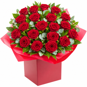 To the One I Love — Red Rose Bouque