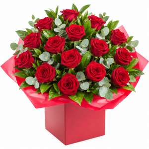 To the One I Love — Red Rose Bouque